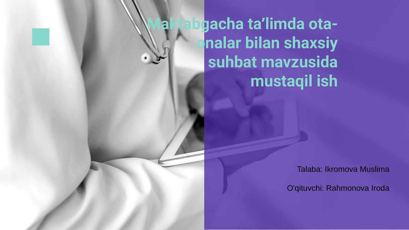 Product slide 1