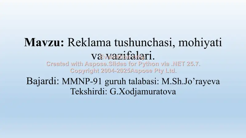 Product slide 1