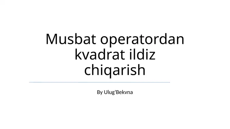 Product slide 1