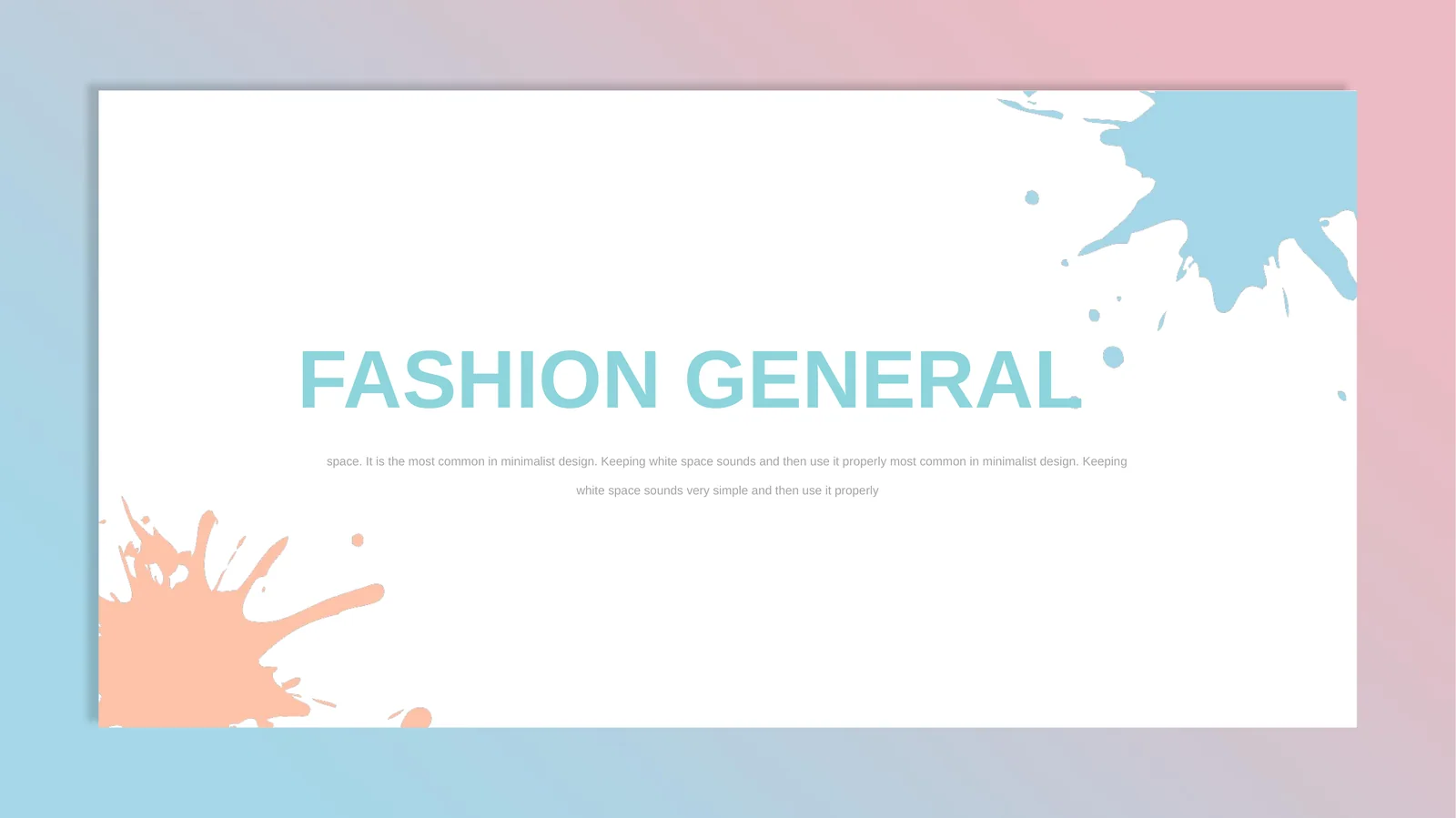 Product slide 1