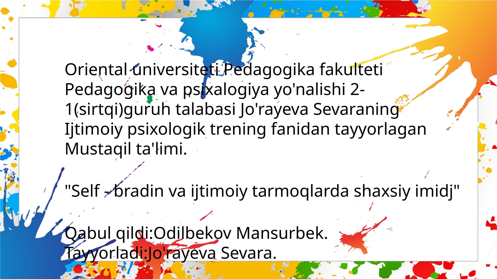 Product slide 1