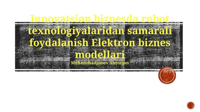 Product slide 1