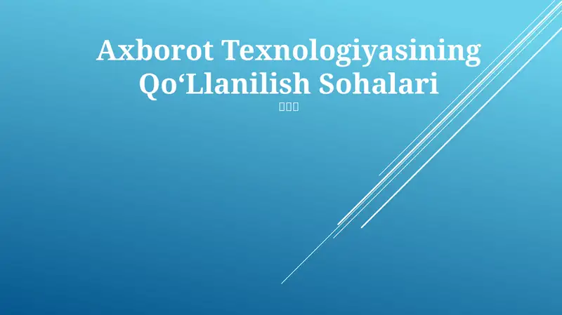 Product slide 1