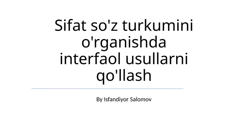 Product slide 1