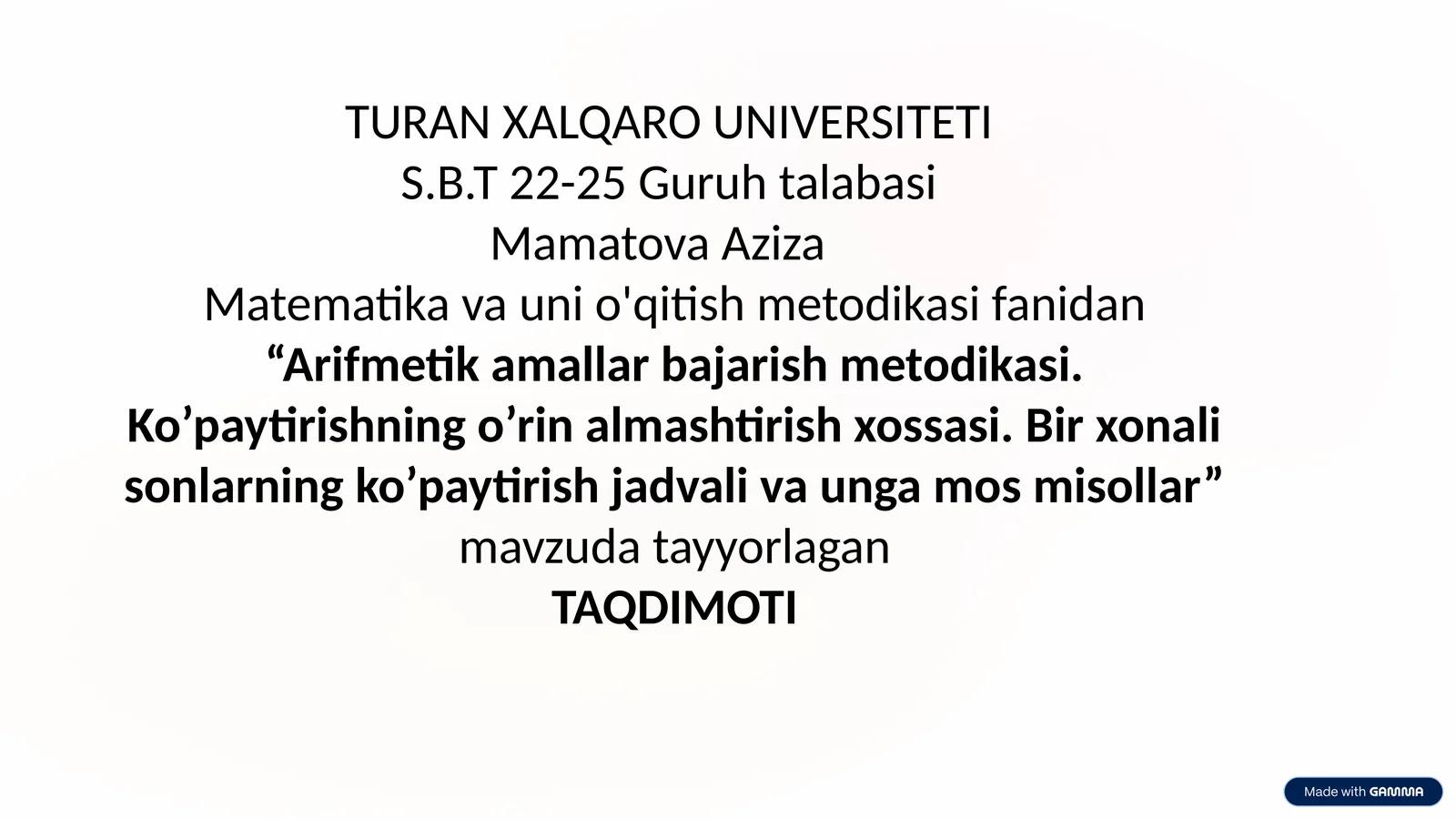 Product slide 1