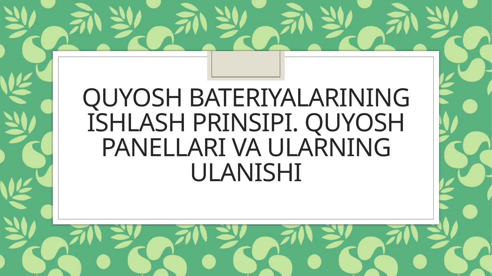 Product slide 1
