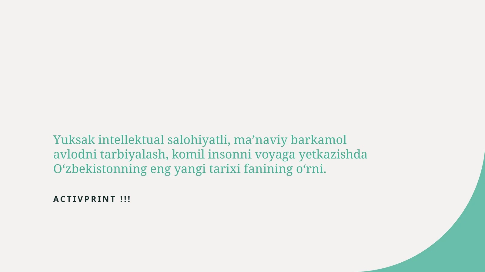 Product slide 1