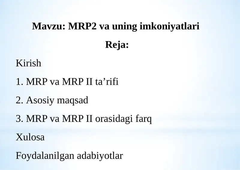 Product slide 1