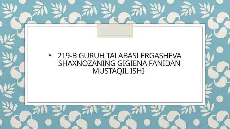 Product slide 1