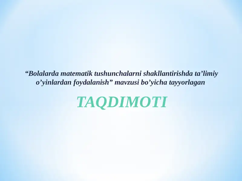 Product slide 1