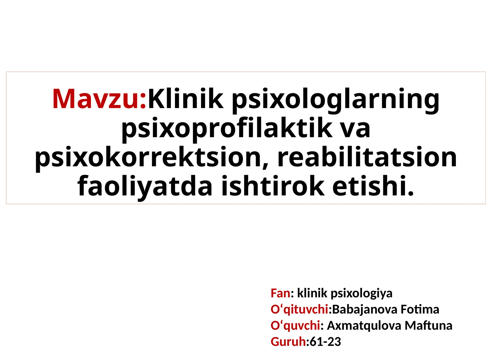 Product slide 1
