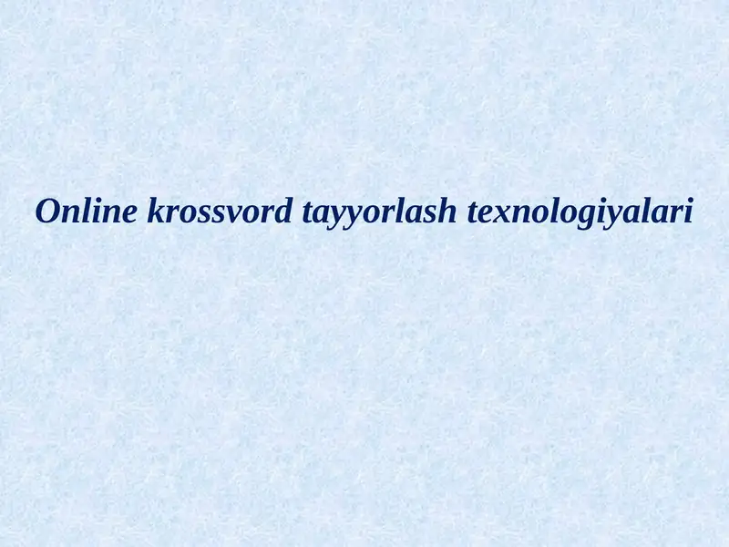Product slide 1