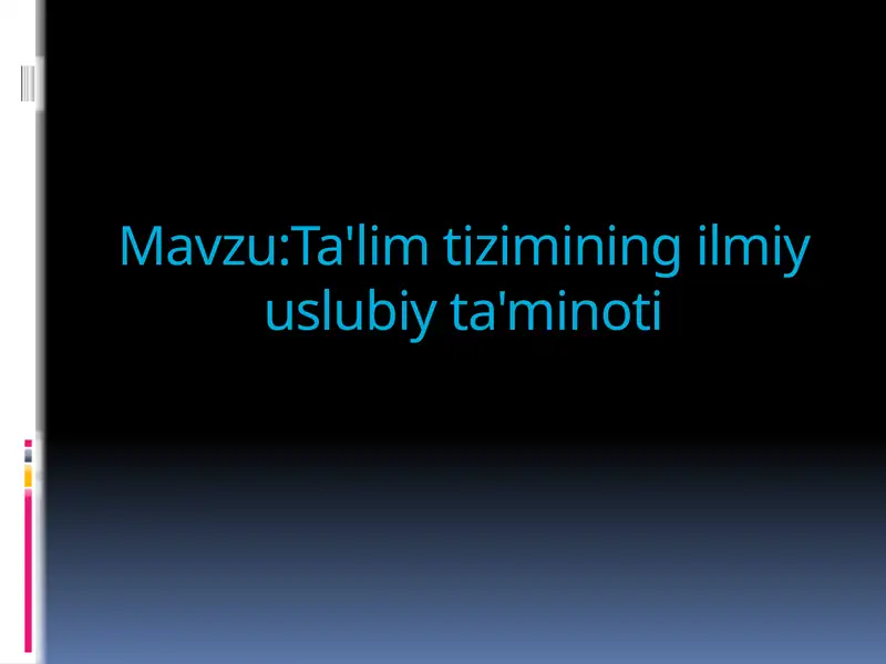 Product slide 1