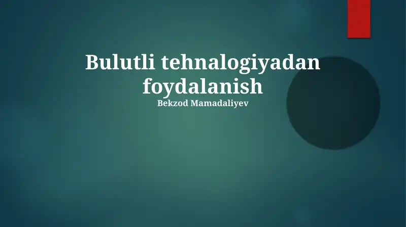Product slide 1