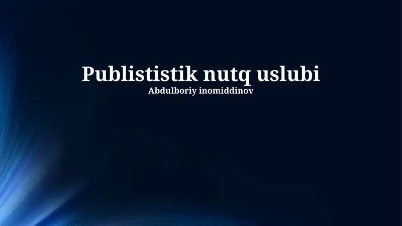 Product slide 1