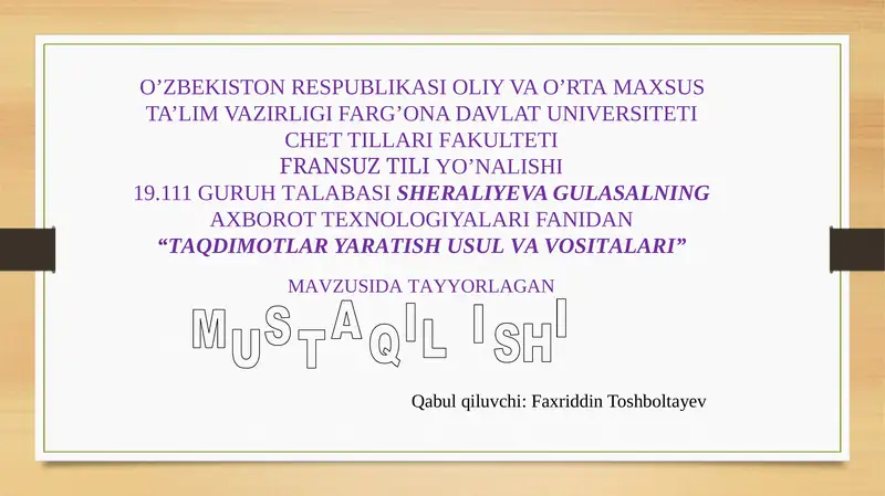 Product slide 1