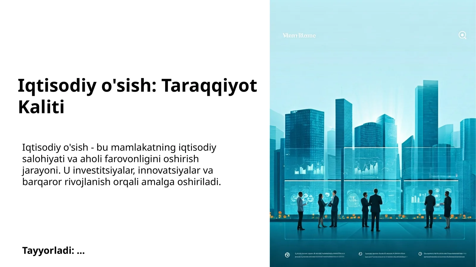 Product slide 1