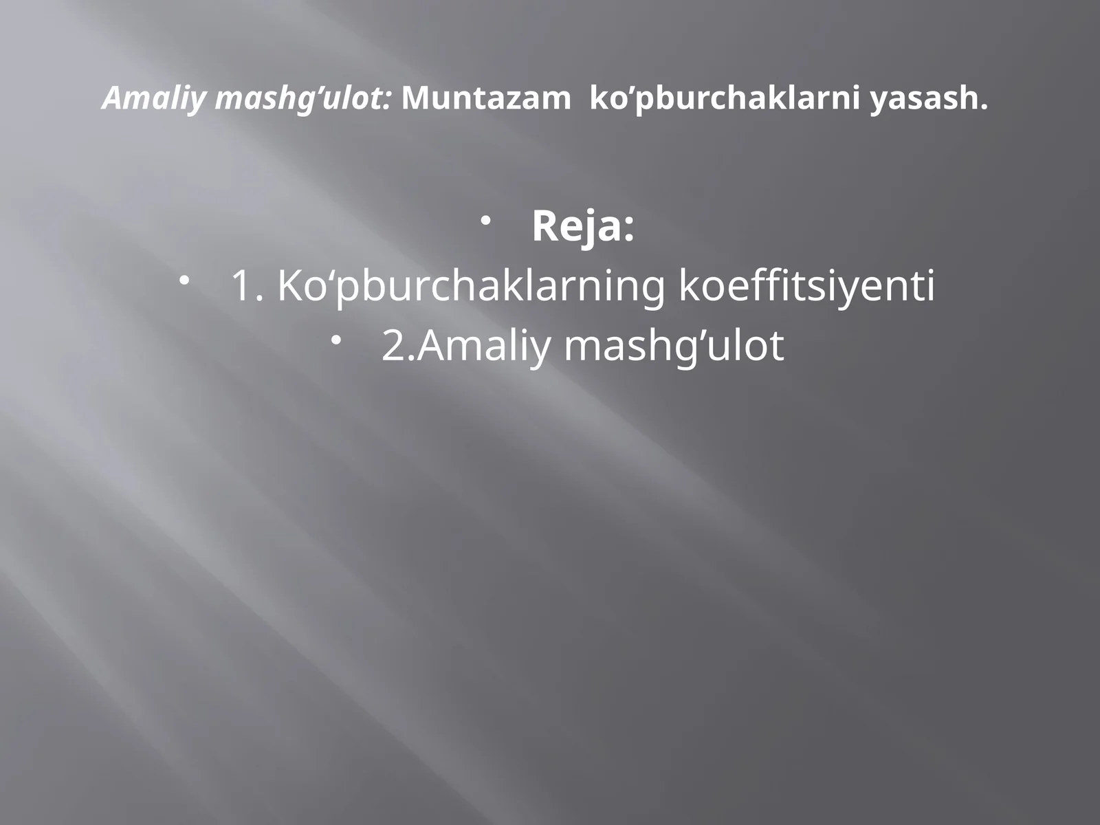 Product slide 1