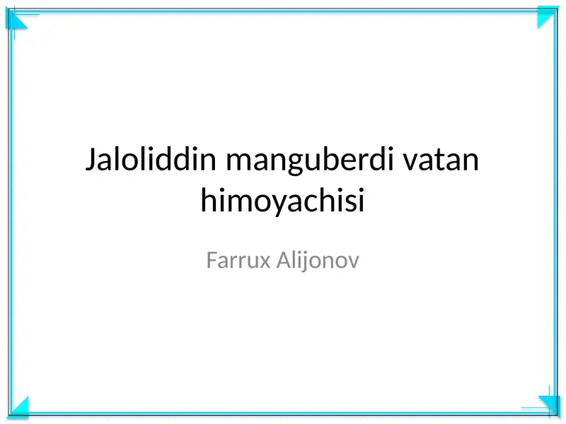 Product slide 1