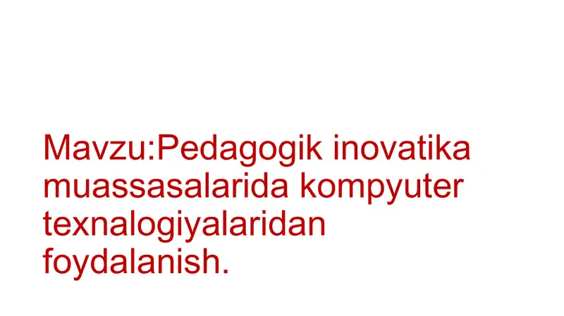 Product slide 1