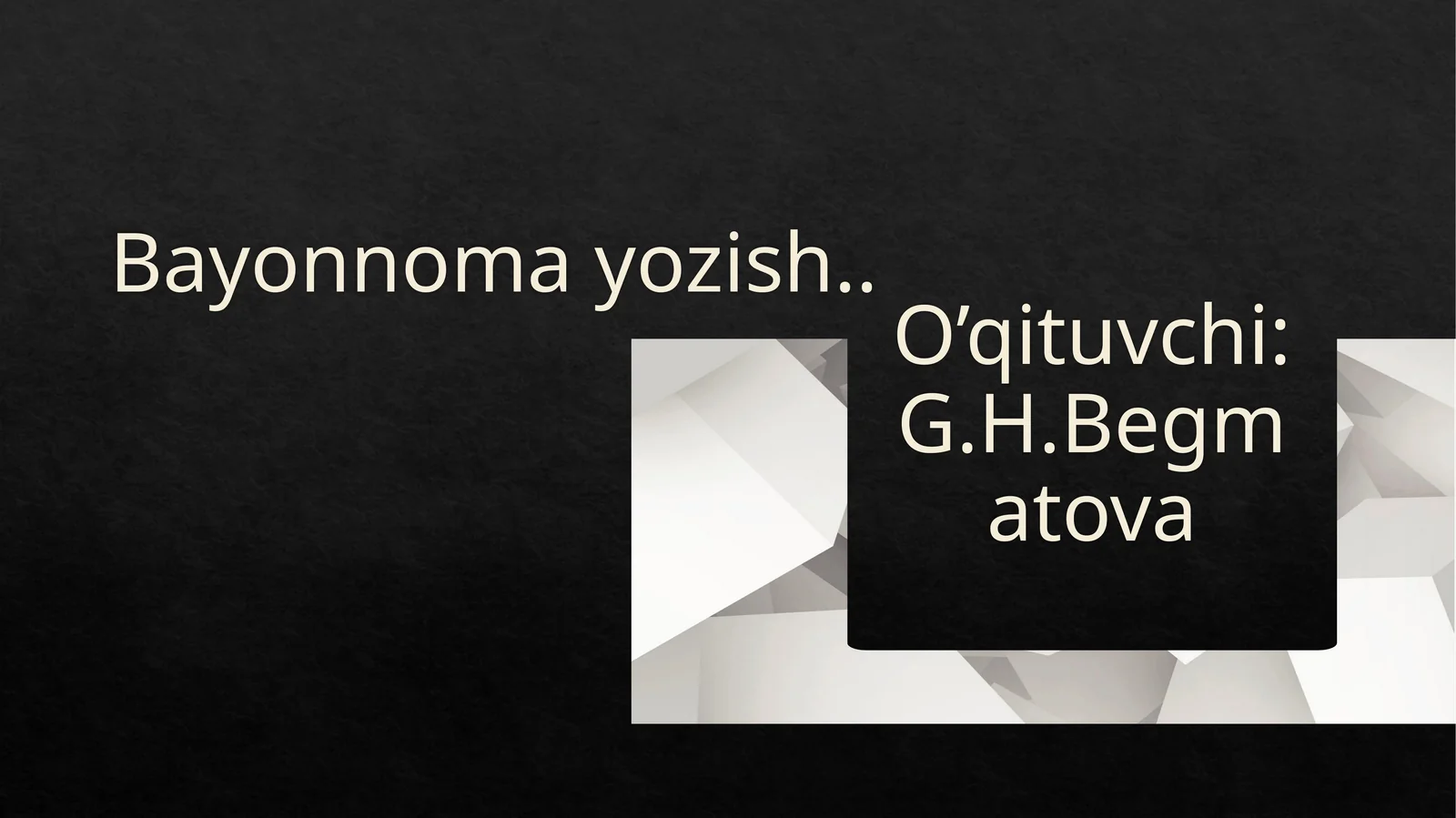 Product slide 1