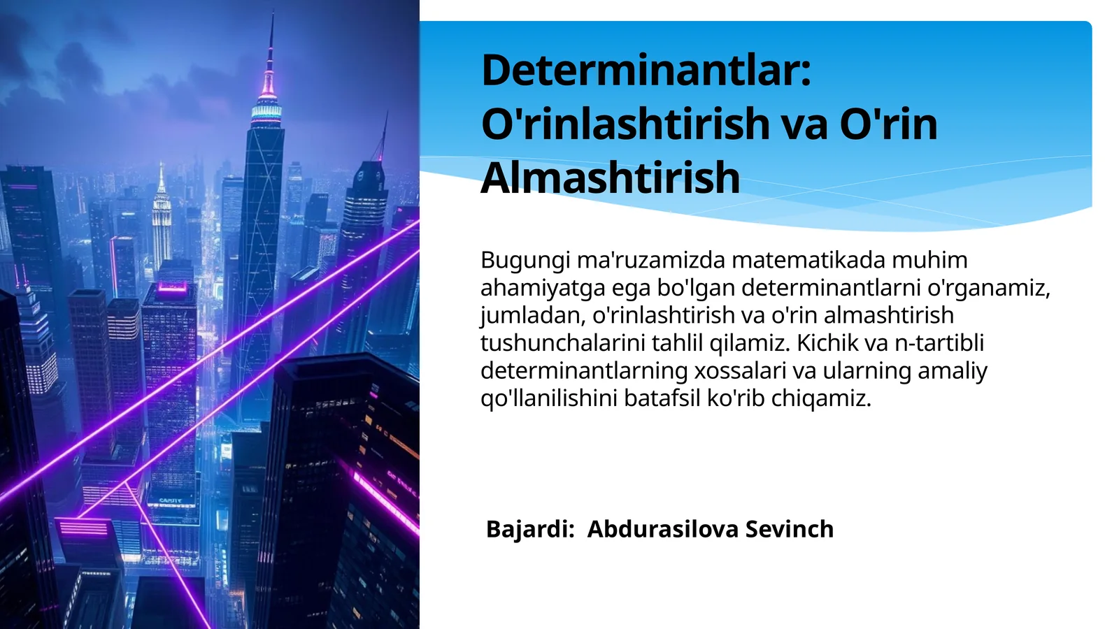 Product slide 1