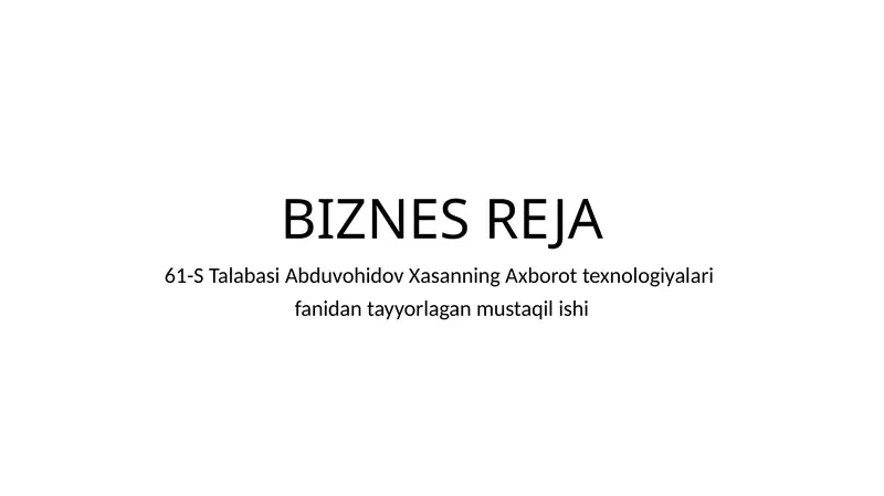 Product slide 1
