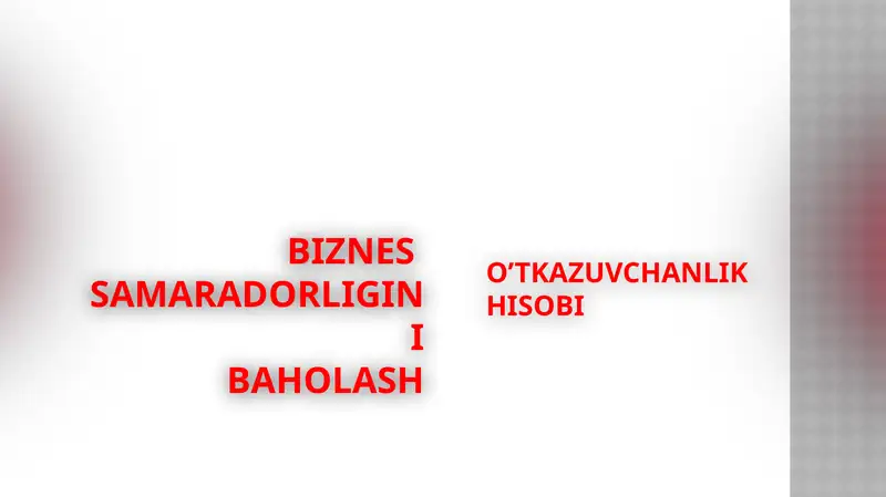 Product slide 1