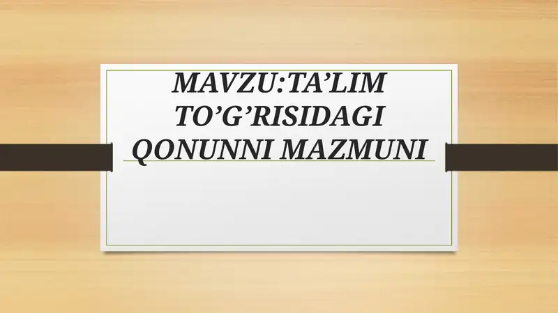 Product slide 1