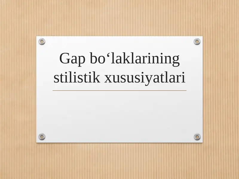 Product slide 1