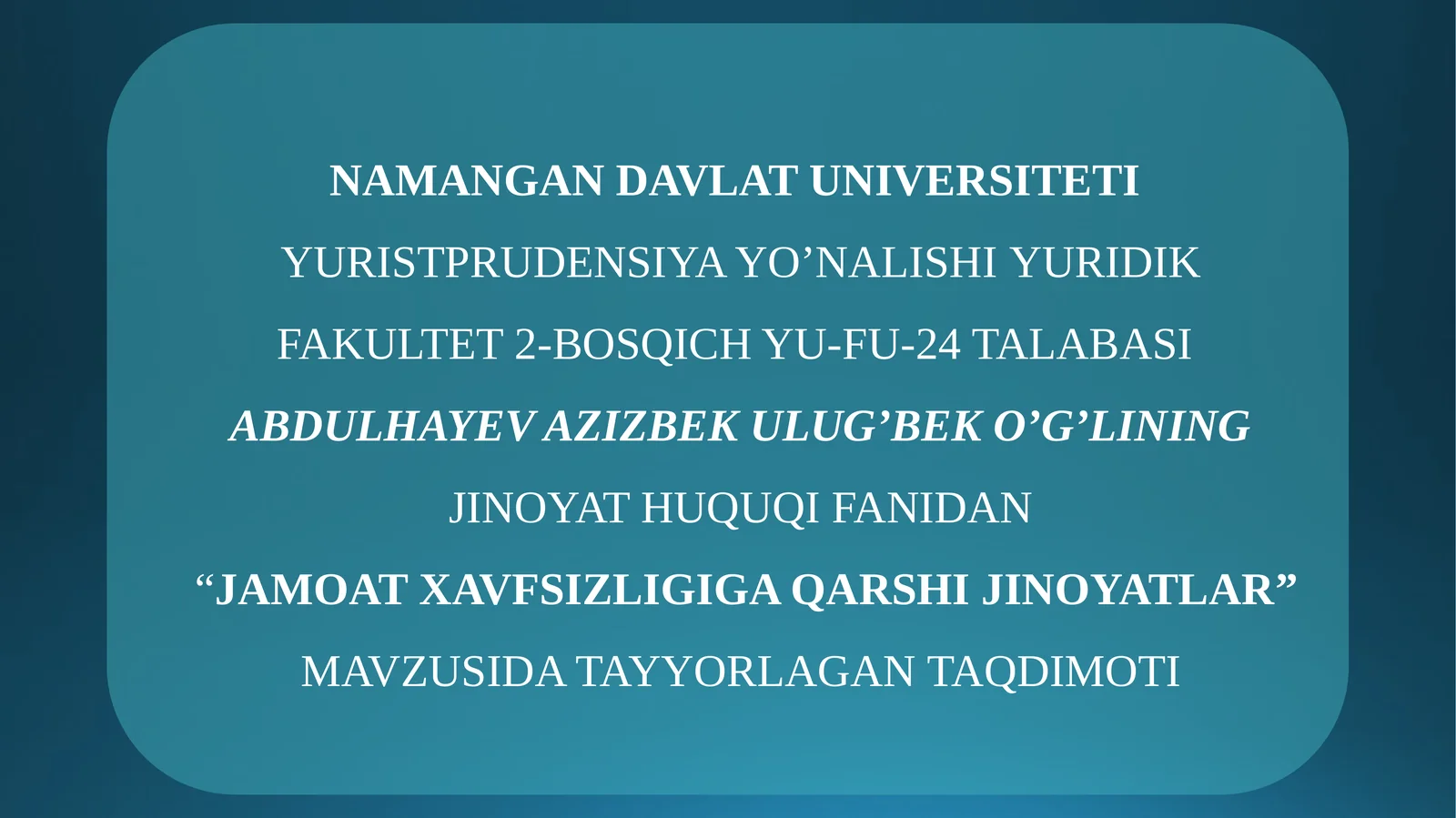 Product slide 1