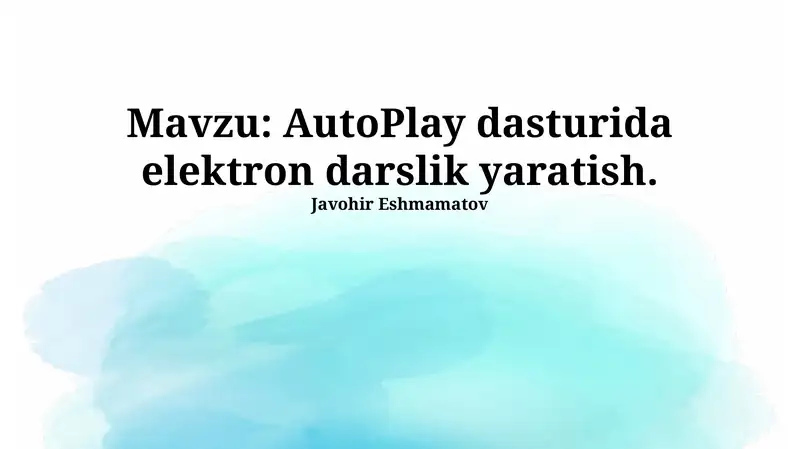 Product slide 1