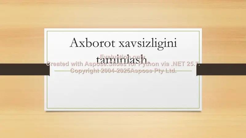 Product slide 1