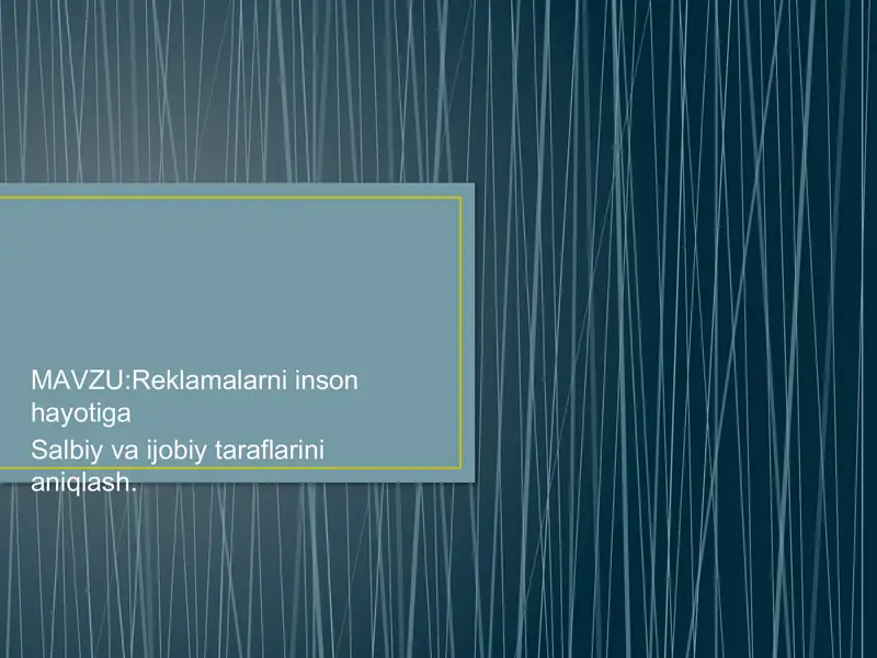 Product slide 1