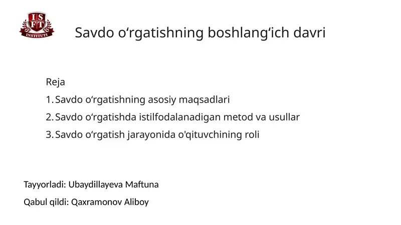 Product slide 1