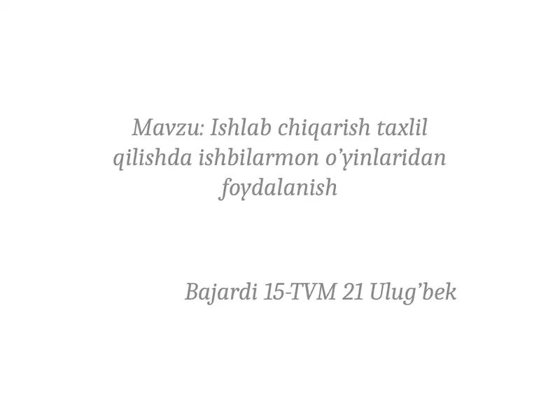 Product slide 1