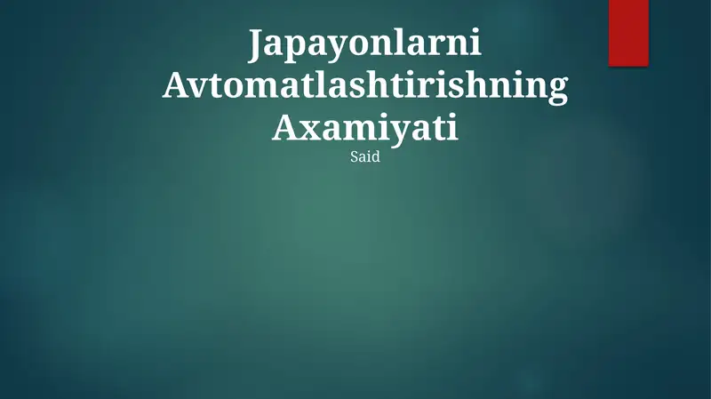 Product slide 1
