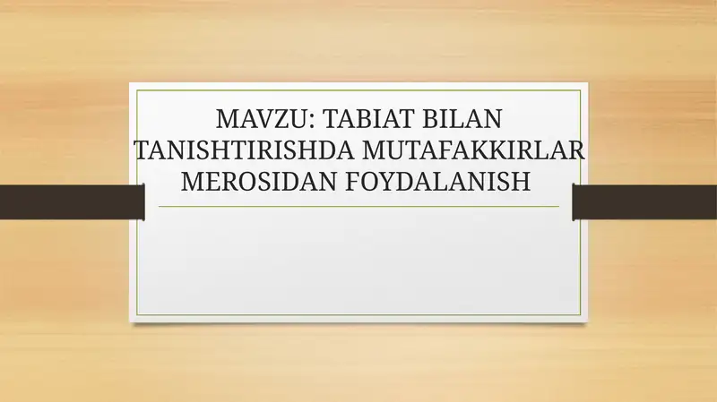 Product slide 1