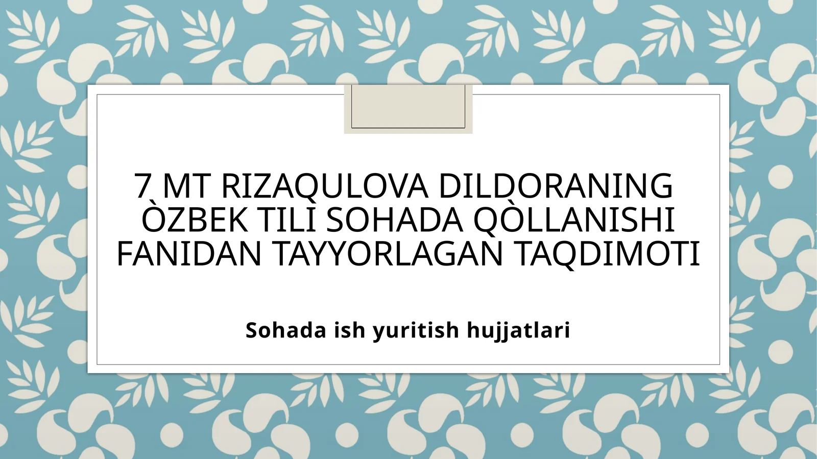 Product slide 1