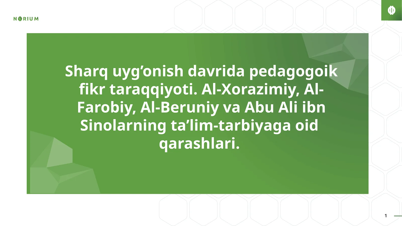Product slide 1
