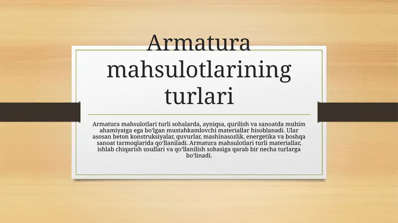 Product slide 1