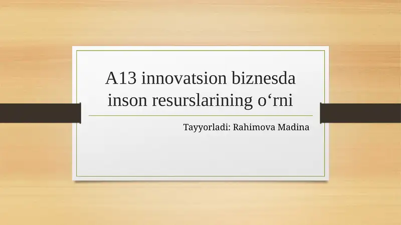 Product slide 1