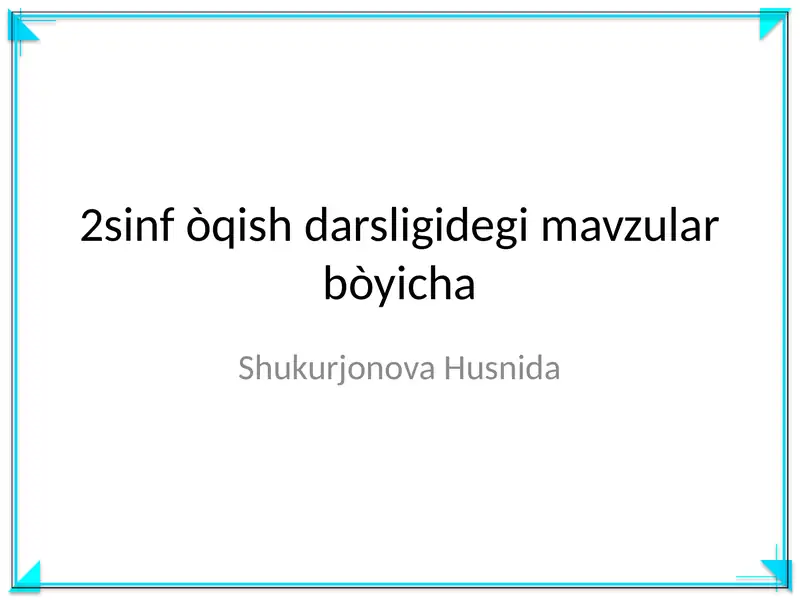 Product slide 1