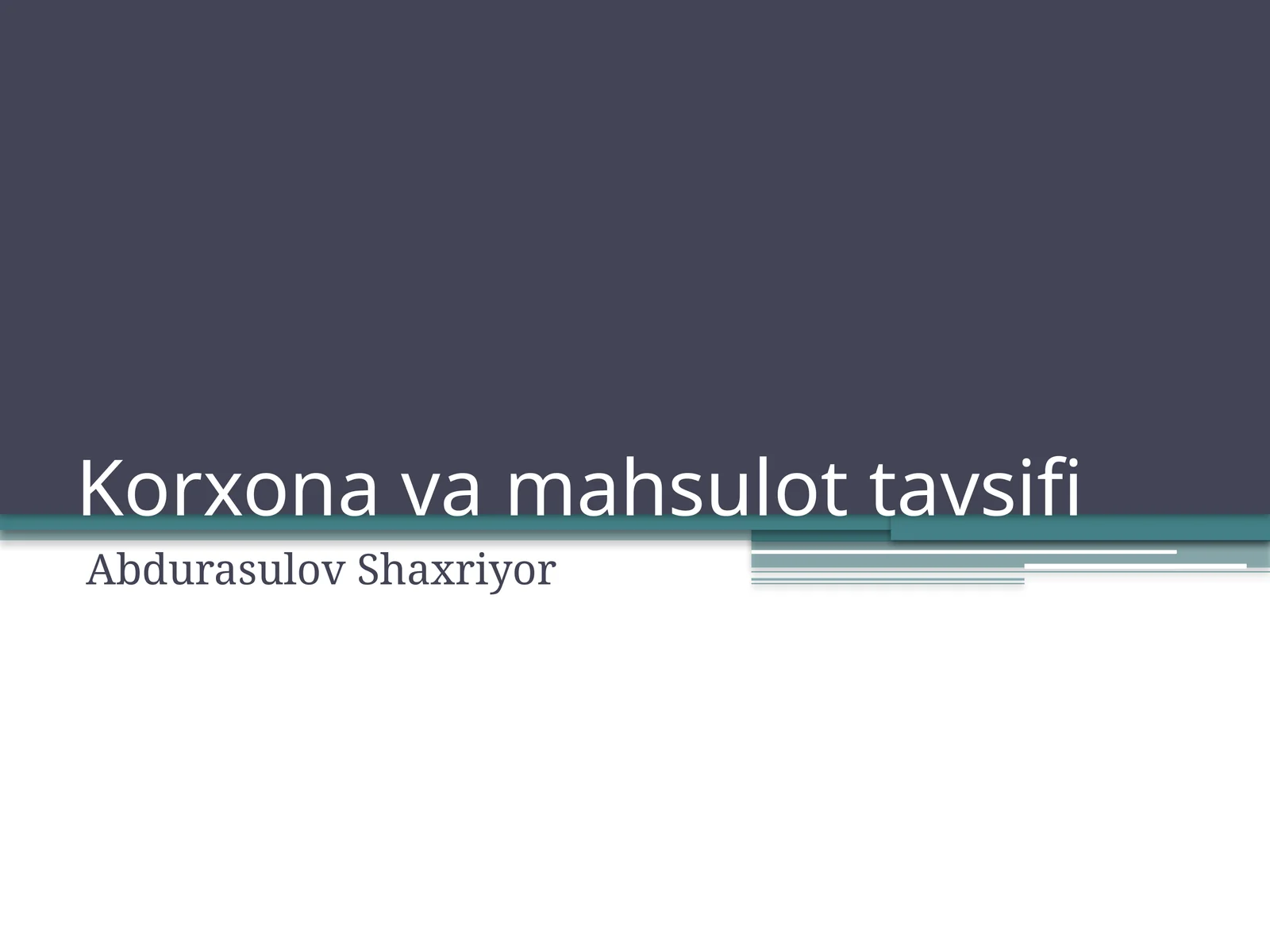 Product slide 1