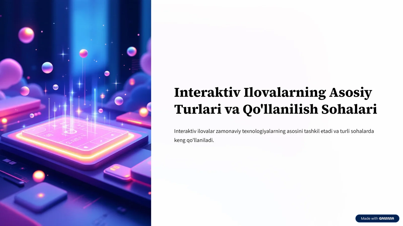 Product slide 1