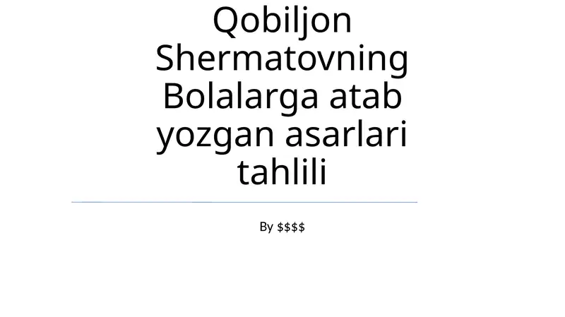 Product slide 1