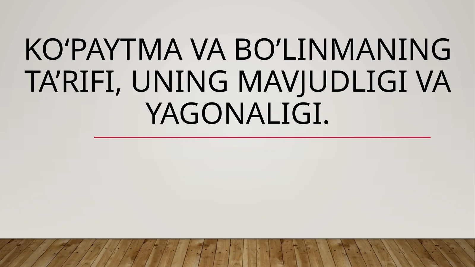 Product slide 1