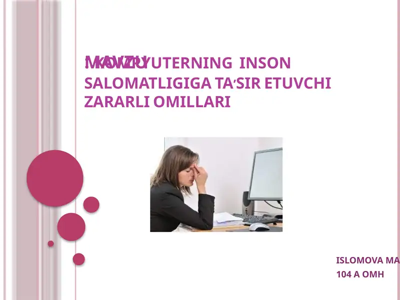 Product slide 1