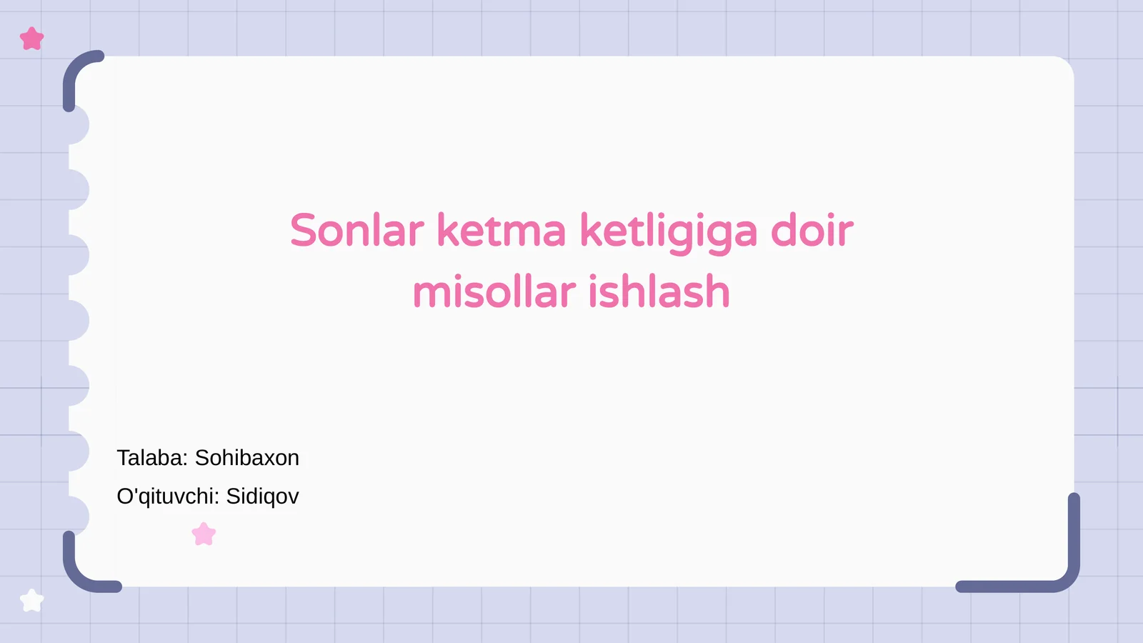 Product slide 1