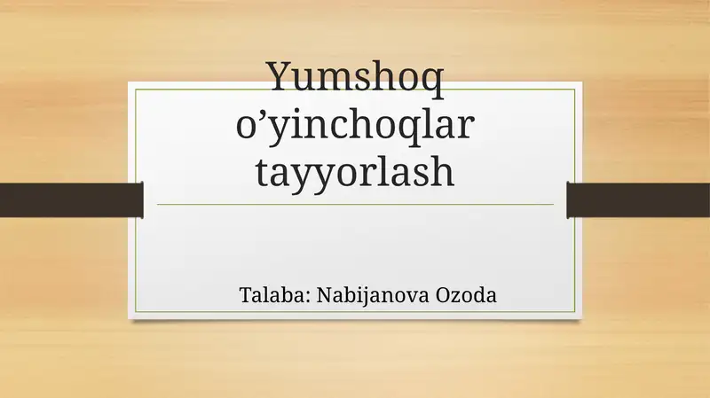 Product slide 1